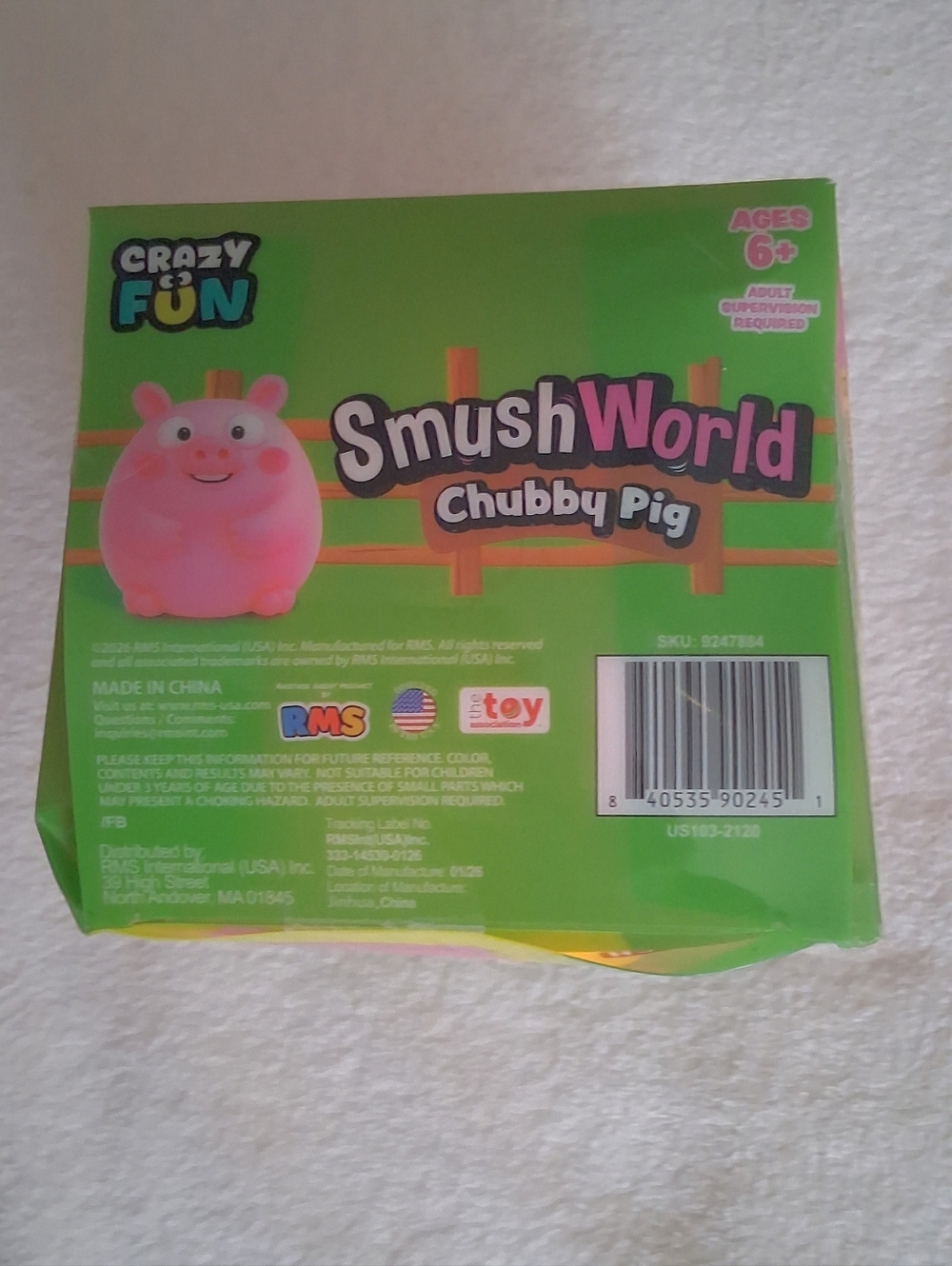 Smush World Chubby Pig (RMS) - Picture 6 of 7